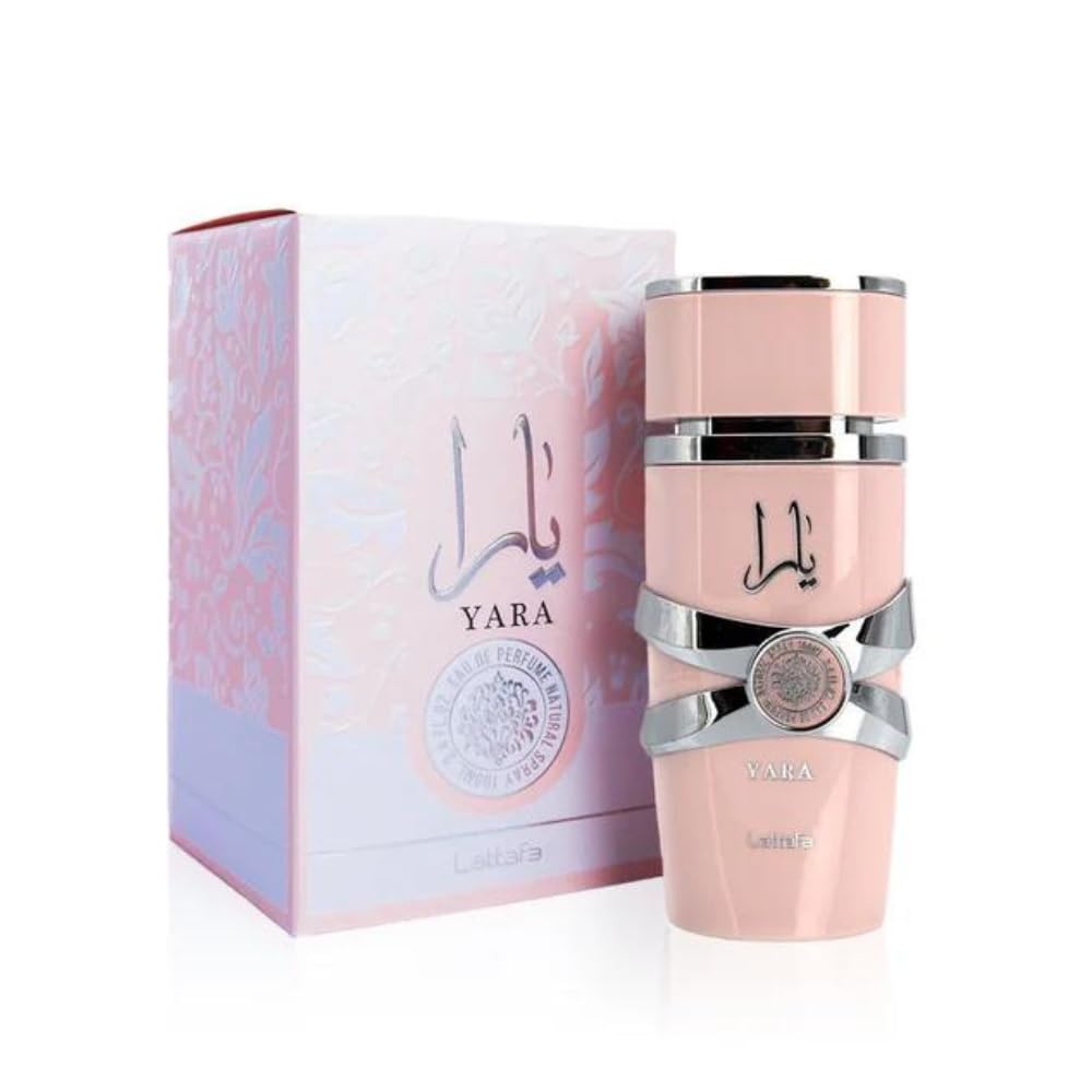 Yara - Vanilla, Gourmand, Fruity, Floral - Eau De Parfum Long-Lasting Fragrance for Women, 3.40 Ounce / 100 Ml