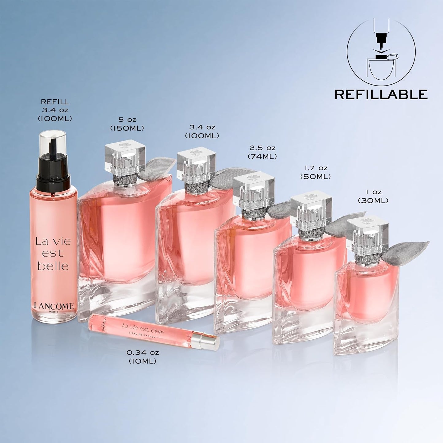 La Vie Est Belle Eau De Parfum - Long Lasting Fragrance with Notes of Iris, Earthy Patchouli, Warm Vanilla & Spun Sugar - Floral & Sweet Women'S Perfume