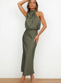 Summer Sleeveless Dress Ins Fashion Elegant Evening Party Club Clothing For Women