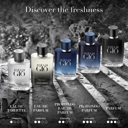 - Acqua Di Giò - Parfum - Cologne for Men - Fresh & Woody Men’S Fragrance - Bergamot, Ginger, Marine, Geranium, Rosemary, Clary Sage, Patchouli, Incense Notes