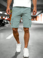 Fashion Personality Men's New Woven Five-point Pants