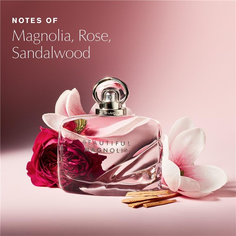 Beautiful Magnolia Eau De Parfum Spray with Notes of Lush Magnolia, Solar Gardenia, Warm Woods & Luminous Musk | Women'S Perfume