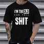 Men's All-match Short-sleeved T-shirt With Design Letters