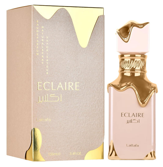 Eclaire - Vanilla, Caramel, Sweet, Floral - Eau De Parfum Long-Lasting Fragrance for Women, 3.40 Ounce / 100 Ml