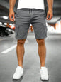 Fashion Personality Men's New Woven Five-point Pants