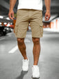 Fashion Personality Men's New Woven Five-point Pants
