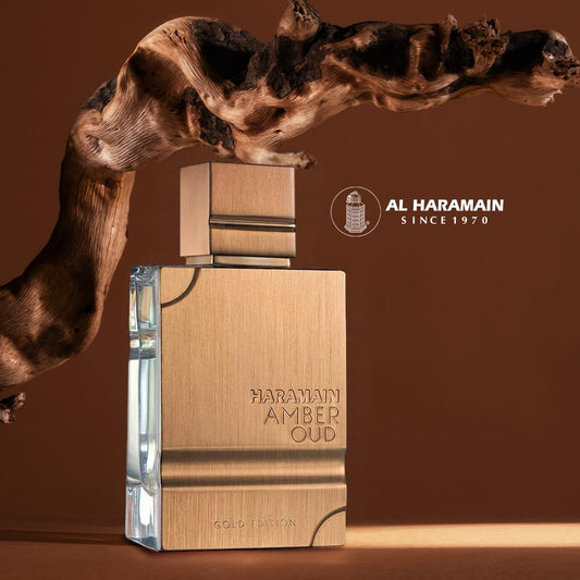 Amber Oud Gold Edition Eau De Parfum Spray 60Ml (2 Oz) - Unisex Arabian Perfume for Women & Men, Long-Lasting Amber Cologne with Refreshing & Sweet Fragrance